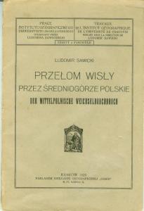 Przełom Wisły przez Średniogórze Polskie (1925 r.)