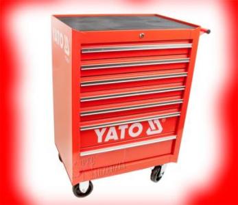 YATO Szafka serwisowa wózek narzędziowy 7 szuflad