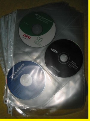 KOSZULKA na *3 CD / DVD A4 / PVC=10szt