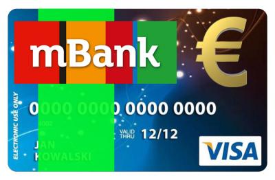 ANONIMOWA KARTA VISA PREPAID - EUR - mBank