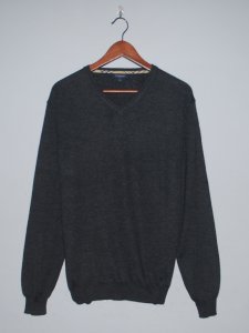 Burberry sweter merino wool v neck jak nowy