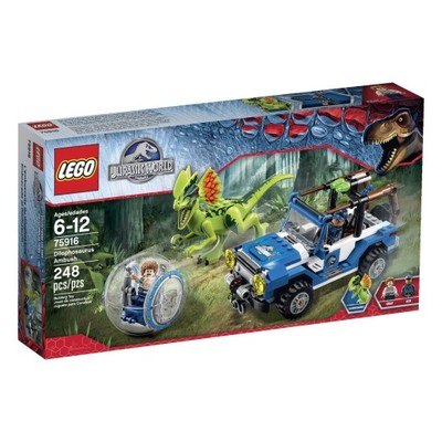 LEGO 75916 Zasadzka Dilofozaura Jurra OPIS !!!!!
