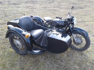 Zabytkowy Motocykl Z Koszem Dniepr Mt 11 650 Cm3 6792149386 Oficjalne Archiwum Allegro