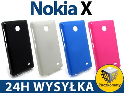 Etui na telefon do Nokia X +2x FOLIA ochronna