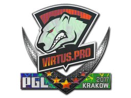 CS:GO sticker Naklejka Virtus.Pro HOLO PGL Krakow - 7037256095 - oficjalne  archiwum Allegro