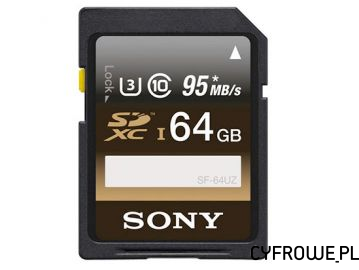 Karta pamięci Sony SDXC 64GB Class 10 UHS-3 95 MB/