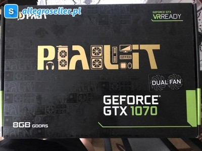 Palit GeForce GTX 1070 DUAL 8GB DDR5 256BIT