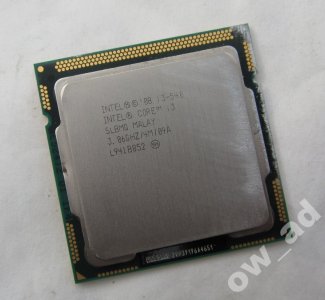 Intel Core i3-540 socket 1156  2x 3.06 GHz