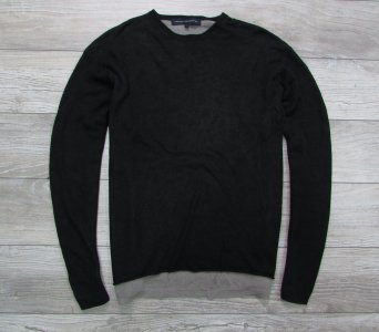 23WZ* FRENCH CONNECTION czarny sweter o-neck___L