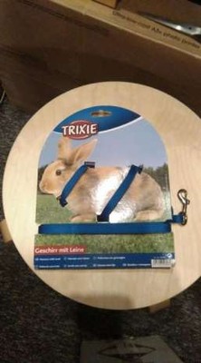 Szelki smycz dla królika nowe Trixie
