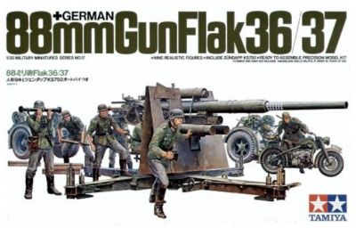 Tamiya 35017 - German 88mm Gun Flak 36/37 (1:35)