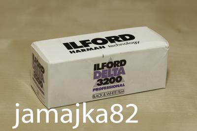 Ilford Delta 3200/120 negatyw czarno-biały