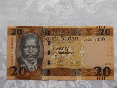 SUDAN 20 FUNTÓW 2015 r.  STAN ( UNC- )