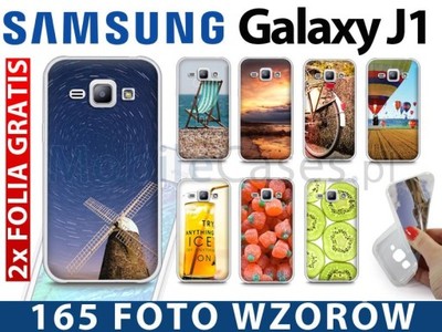Samsung Galaxy J1 | Foto Case ETUI + 2x FOLIA