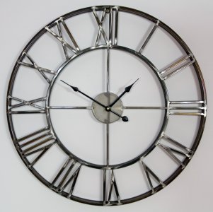 Zegar metalowy 60 cm, zegar ścienny, Metal, kuty - 6482681728 - oficjalne  archiwum Allegro