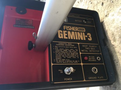 Wykrywacz Fisher Gemini 3