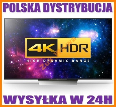 SONY KD-75XD8505 Smart TV Android 800Hz 4K UHD HDR