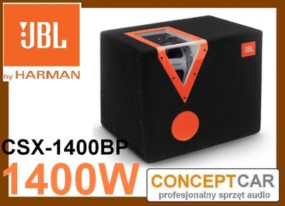 JBL CSX-1400BP SKRZYNIA BASOWA +ZESTAW KABLI 1400W - 5741600751 - oficjalne  archiwum Allegro