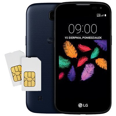 Smartfon LG K3 (K100DS) LTE 4,5 DUAL SIM KROSNO426
