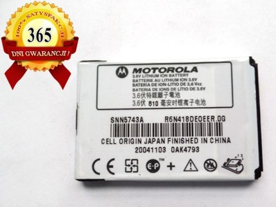 ORYGINALNA Bateria do Telefonu MOTOROLA C975 V975