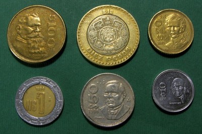 MEKSYK - zestaw 6 monet -