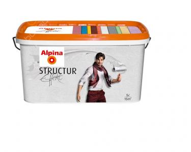 Farba Alpina Structur Effekt 10L Baza Biała - 5726334331 - oficjalne  archiwum Allegro
