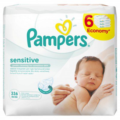 Pampers Sensitive Chusteczki dla niemowląt...