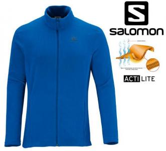 SALOMON bluza polarowa polar na narty ActiLite _ M - 5948034986 - oficjalne  archiwum Allegro