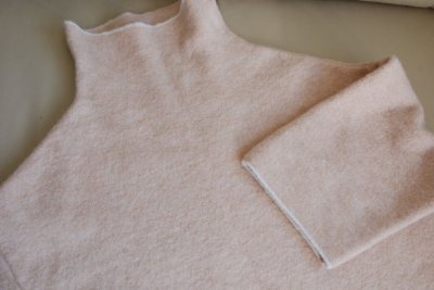 ZARA M oversize sweter różowy gruby