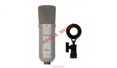 Mikrofon Pojemnościowy NOVOX NC-1 - USB + UCHWYT