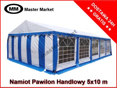 Namiot Pawilon Handlowy 5x10 m