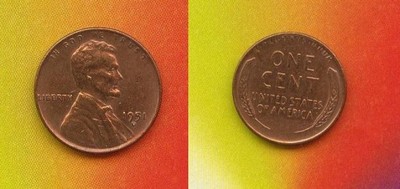USA  1  Cent 1951 r. D