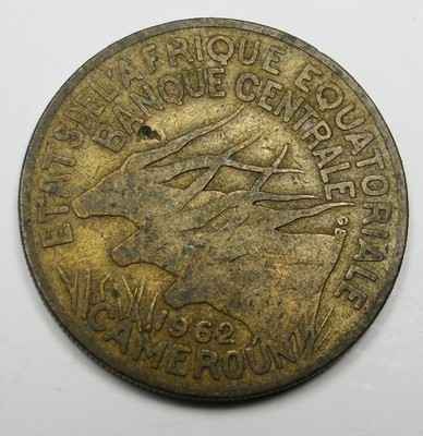 1962 - Kamerun - Afryka - 25 franków