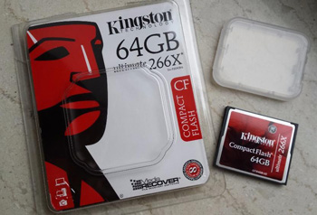 Compact Flash Kingstone 64 GB - NOWA