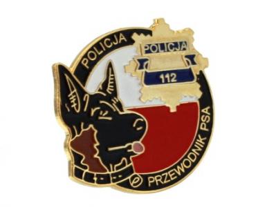 POLICJA K-9 PRZEWODNIK PSA KOLOR GWIAZDA - PIN