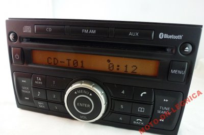 Radio cd nissan micra k12 lift Bluetooth pp-3001m - 6334188675 - oficjalne  archiwum Allegro