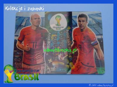 WORLD CUP BRASIL DOUBLE TROUBLE Robben Van Persie