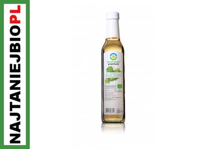 Ekologiczny ocet winny z białego wina 0,25l