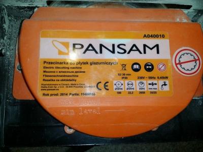 PRZECINARKA DO GLAZURY PANSAM 450W A040010