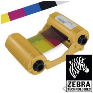 Taśma kolorowa YMCKO Zebra 800033-840 (ZXP3)
