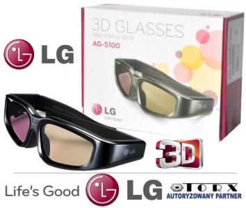 Okulary 3D LG AG-S100 LX9500 LEX9 LEX8 LX6500 - 2495672367 - oficjalne  archiwum Allegro