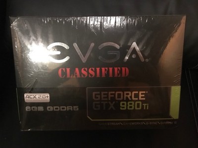 EVGA GFORCE GTX 980 TI Classified ACX 2.0+ NOWA