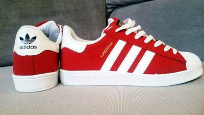Adidas Superstar Czerwone 38 - 6882399122 - oficjalne archiwum Allegro