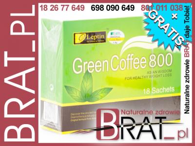 5x Slim Green Coffee 800 Zielona Kawa OTYŁOŚĆ