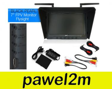 Najlepszy monitor FPV 7&quot; Black Pearl RC801