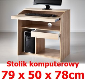 IKEA GOLIAT BIURKO STOLIK KOMPUTEROWY 79x50x78cm - 6376893915 - oficjalne  archiwum Allegro