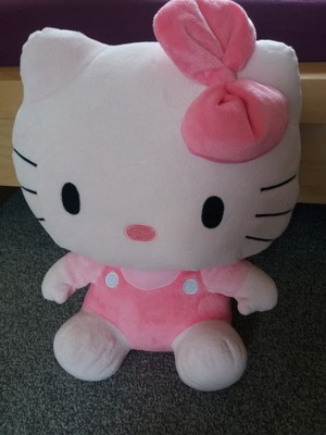 Mega duża maskotka Hello Kitty Sanrio 36cm - 6988748740 - oficjalne  archiwum Allegro