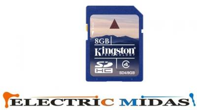 KINGSTON SDHC SD 8GB Class 4 karta pamięci