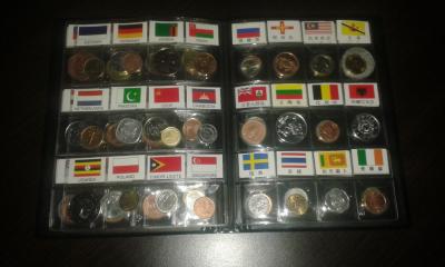 monety świata world coin 60 szt