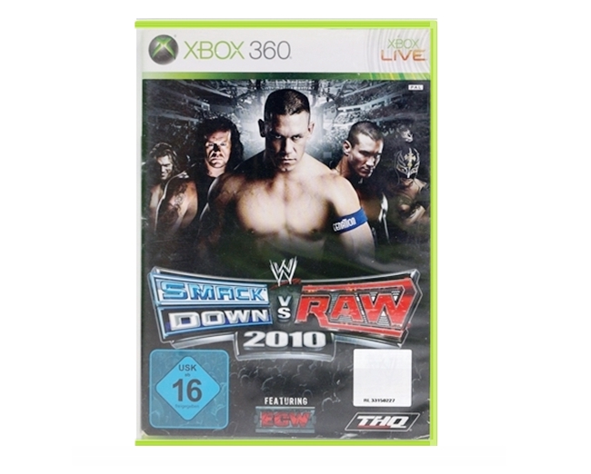WWE SMACK DOWN VS RAW 2010 | WYSYŁKA 24 | XBOX 360